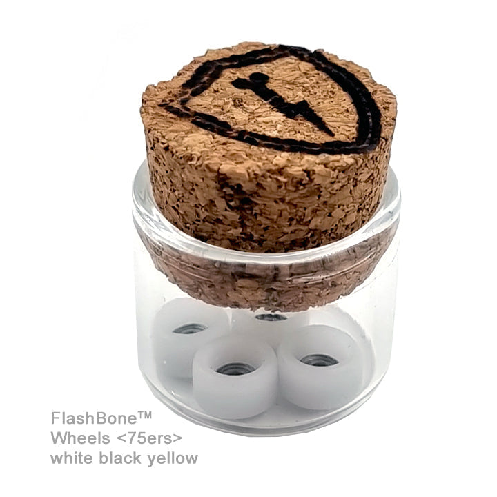 FlashBone '75ers' Pro Wheels (Yellow)