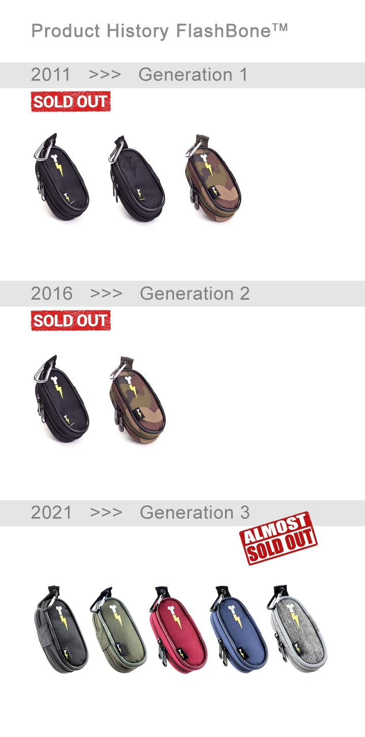 FlashBone Fingerboard Bag 'Classic' (various colors)