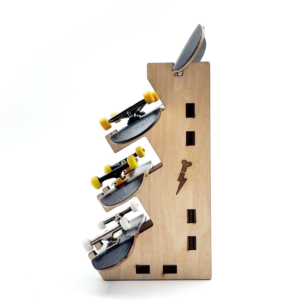 3+1 Fingerboard Rack (4-slots) with FlashBone Logo – FlashBone Fingerboards