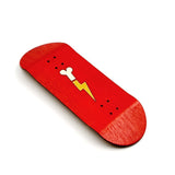 FlashBone Split-Ply Deck (Red) | Classic Split Shape | Logo Edition