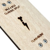 FlashBone Split-Ply Deck (various colors & sizes) | Classic Split Shape | Logo Edition
