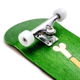 FlashBone Split-Ply Deck (Green) | Classic Split Shape | Logo Edition