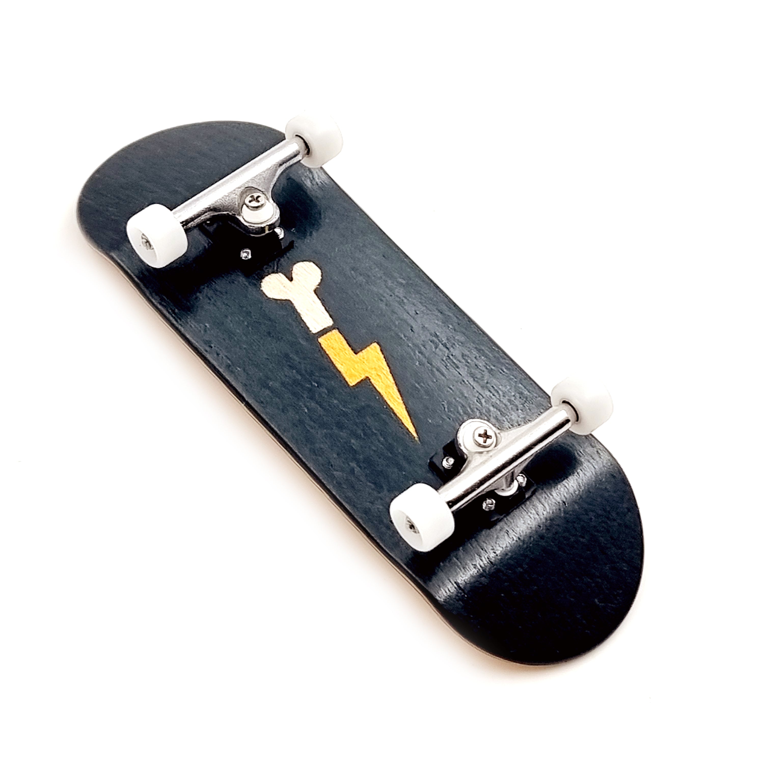 this is a pork deck flatface wheels im not sure if they are flaface and  techdeck trucks with Rubber bushings : r/Fingerboards